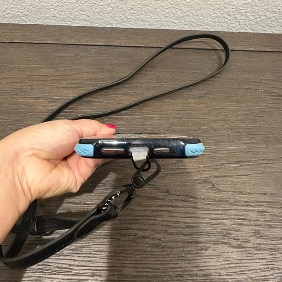 Casetify iphone 14 ProMax Mag Safe case with crossbody strap Fuji mountain Japan
